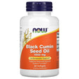 NOW BLACK CUMIN SEED OIL 1,000MG 60 SGELS, Pack of 2