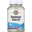 KAL Magnesium Malate 400Mg, Chelated Magnesium Supplement with Malic Acid, Healthy Energy & Muscle Function Support, Enhanced Absorption, Vegan, 60-Day Money Back Guarantee, 45 Servings, 90 Veg Tabs