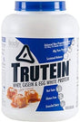 Body Nutrition, Trutein Protein Powder, Breakfast Shake, Meal Replacement, and Pre and Post Workout Recovery Drink Mix, 25 Grams of Protein per Scoop, Salted Caramel, 4 Pounds