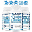 Balincer Premium Probiotics 60 Billion CFU Organic Prebiotics & Digestive Enzymes; Formulated Probiotics for Men & Women; Shelf Stable Acidophilus 30/60/120 Capsules-120Capsules