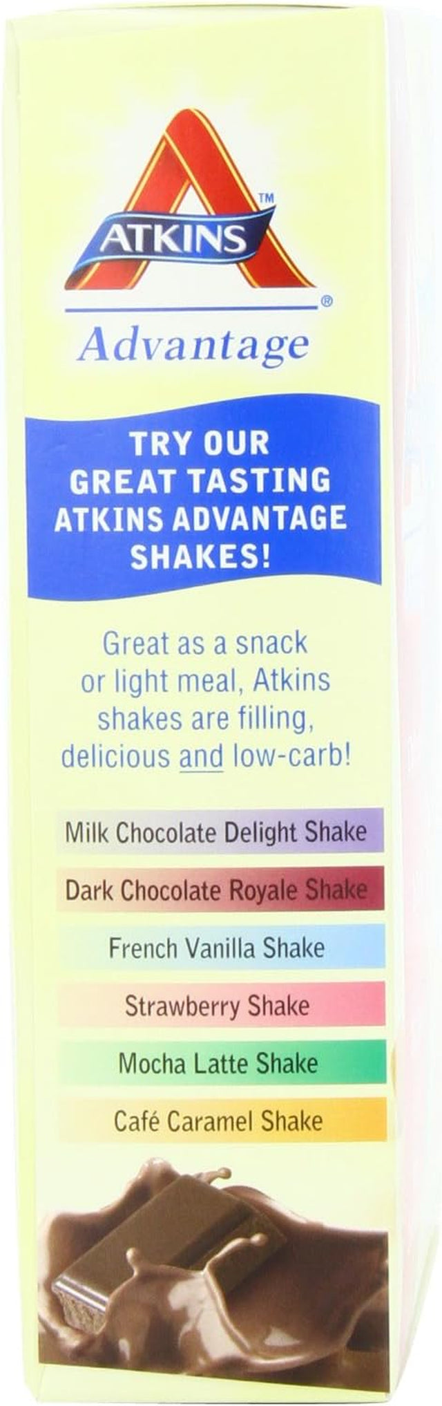 Atkins Advantage Bars, Chocolate Peanut Butter, 2.1-Ounce Bars 5 Count, (Pack of 2)