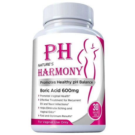 HARMONY 600MG VAGINAL SUPPOSITORIES YEAST INFECTION - 30 CAPSULES