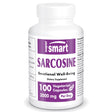 Supersmart - Sarcosine 3000 Mg per Day - Nootropic Brain Supplement - Mental Health - Mood Booster | Non-Gmo & Gluten Free - 100 Vegetarian Capsules