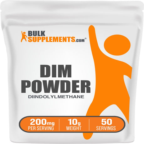 Bulksupplements.Com Diindolylmethane (DIM) Powder - Menopause Supplements for Women - Estrogen Blocker - DIM Supplement (10 Grams - 0.35 Oz)