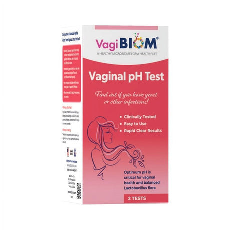 Biom Probiotics Vaginal Ph Testing Kit for Women