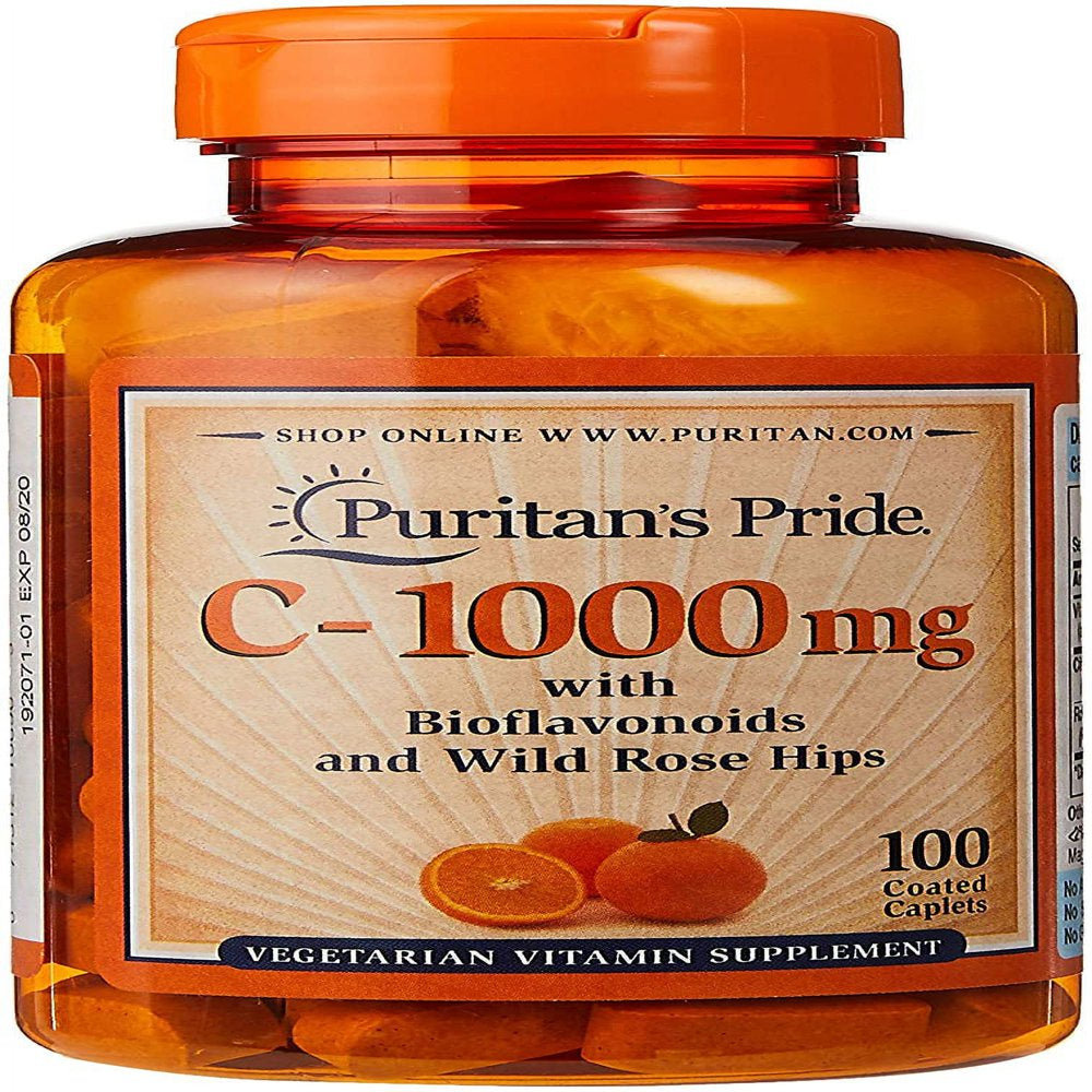 Puritans Pride Vitamin C 1000 Mg With Bioflavonoids And Rose Hips 100 C Nz 8157