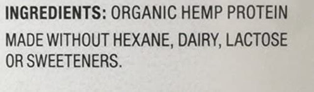 Nutiva Hemp Protein Powder, Organic,16 Ounce(454 G)