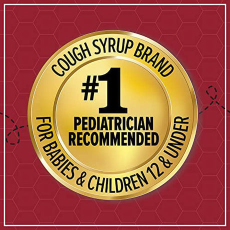 Zarbeeâ€™S Kids All-In-One Daytime Cough for Children 6-12 with Dark Honey, Turmeric, B-Vitamins & Zinc, #1 Pediatrician Recommended, Drug & Alcohol-Free, Grape Flavor, 8FL Oz