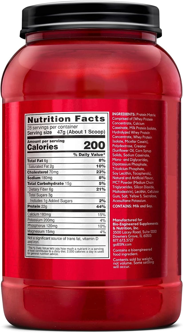 BSN SYNTHA-6 Whey Protein Powder, Micellar Casein, Milk Protein Isolate, Banana, 28 Servings (Packaging May Vary), 2.91 Pound (Pack of 1)