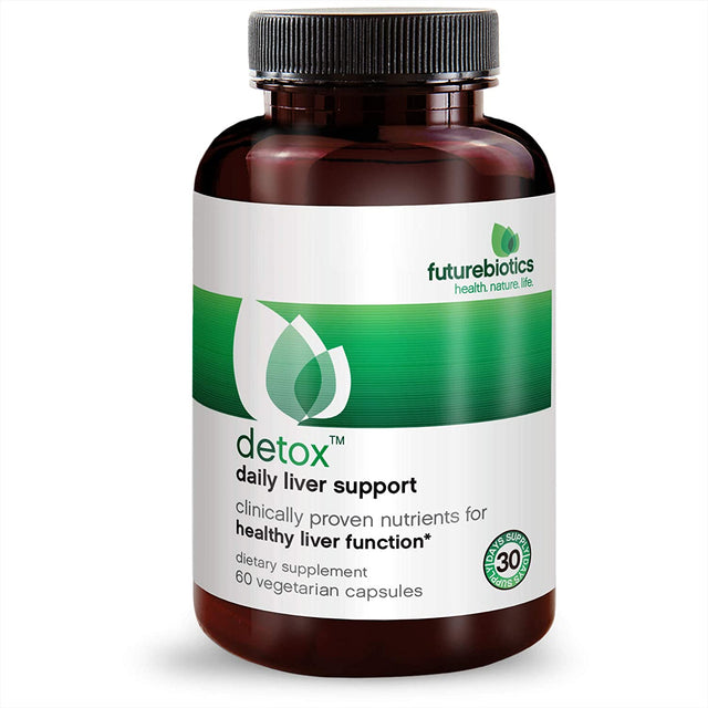 Futurebiotics Detox Daily Liver Support, 60 Vegetarian Capsules