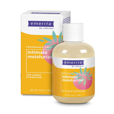 Emerita Intimate Moisturizer for Vaginal Dryness Fragrance Free, 4 Oz