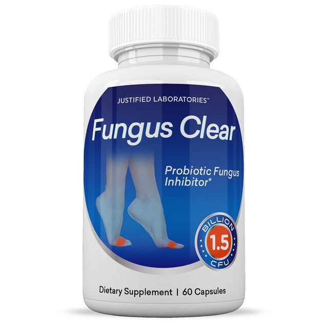 Fungus Clear Probiotic 1.5 Billion CFU Supplement Pills Toenail Fungus Treatment 60 Capsules