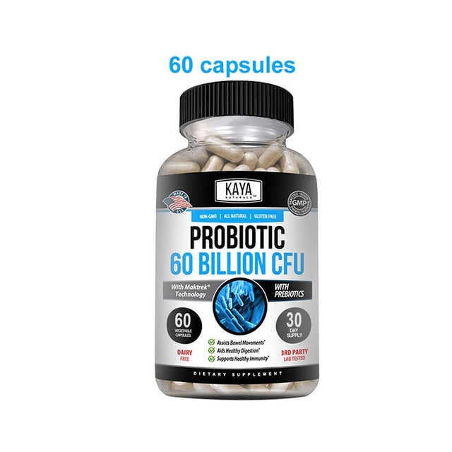 Probiotic Supplement - Supports Gut Health, Improves Digestion, Reduces Flatulence, Gut Relief, Immune System Support