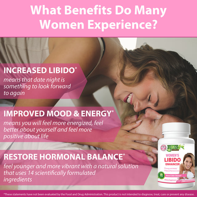 Lean Nutraceuticals Libido Enhancer for Women Md Formulated Libido Booster