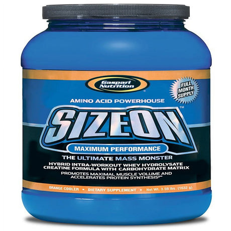 Gaspari Nutrition Size on Max Performance, Orange Cooler, 3.59 Lbs.