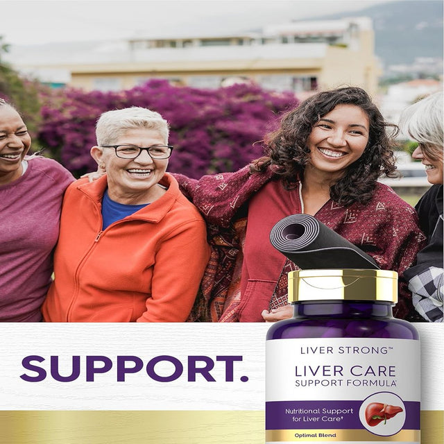 Liver Support Supplement | 90 Capsules | Powerful Complex | Liver Care Formula | Non-Gmo, Gluten Fee | by Carlyle