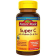 Nature Made Super C with Vitamin D3 and Zinc, Dietary Supplement for Immune Support, 60 Tablets, 60 Day Supply