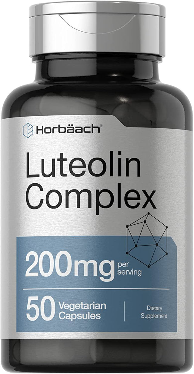 Luteolin Complex with Rutin 200Mg | 50 Capsules | by Horbaach