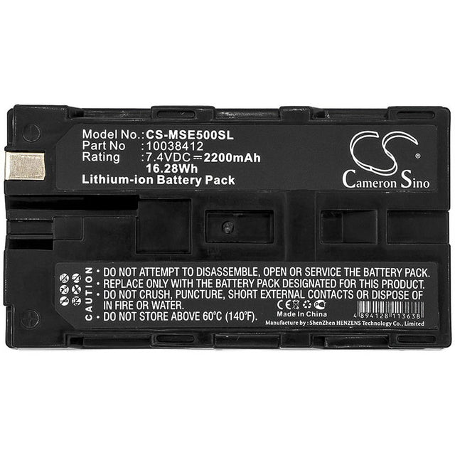 Battery for DALI 10038412 MSA YRH300 Evolution 5000 5200 Thermal Imaging Camera