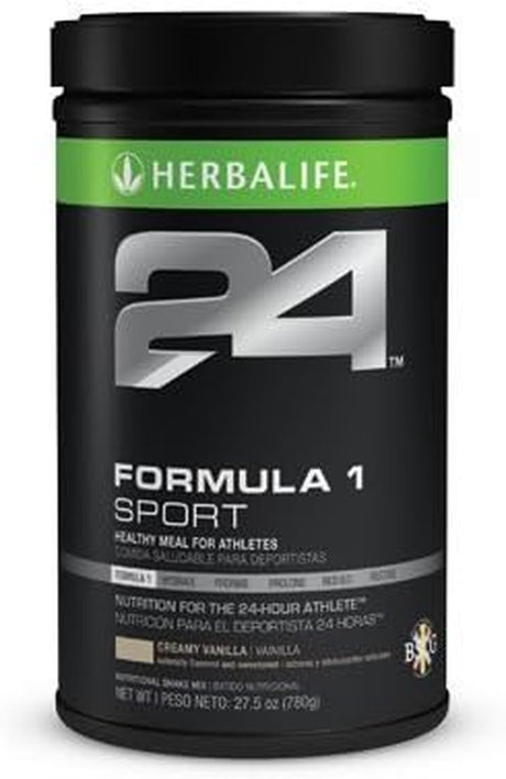 Herbalife 24 Formula1 Sport (Creamy Vanilla 780G) Nutritional Shake Mix, Nutrition for the 24-Hour Athlete, No Artificial Flavors or Sweeteners, Loaded with Vitamins and Minerals