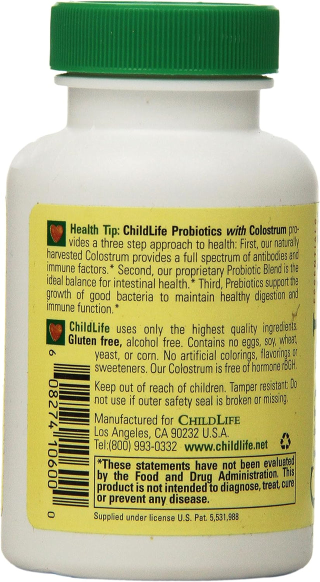 Child Life Colostrum with Probiotics Powder, 1.7 Ounce, (Pack of 12)