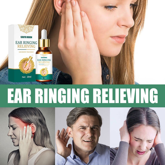 Smrinog 2Pcs Herbal Medicine Ear Acute Otitis Fluid for Ear Tinnitus Sore Deafness Treatment 20Ml