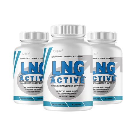 (3 Pack) LNG Active - LNG Active Male Capsules