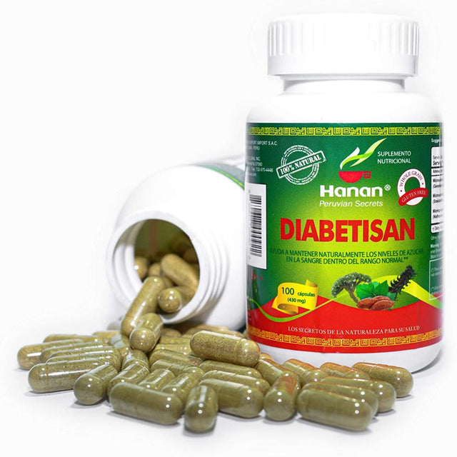 Hanan Diabetisan Sugar Balance Blend | 100 Capsules | Naturally Aids in Supporting Healthy Blood Sugar Levels