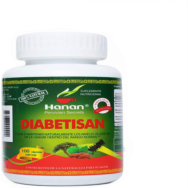 Hanan Diabetisan Sugar Balance Blend | 100 Capsules | Naturally Aids in Supporting Healthy Blood Sugar Levels