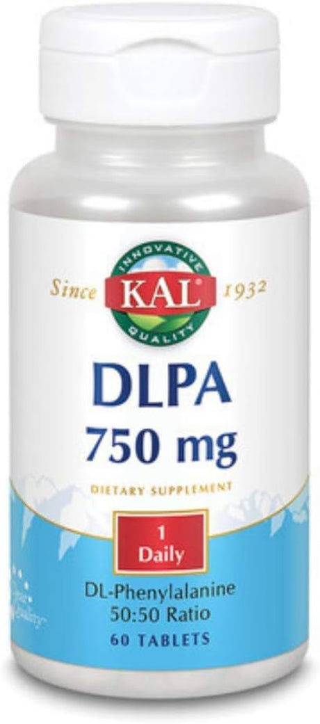 KAL DLPA Tablets, 750 Mg, 60 Count