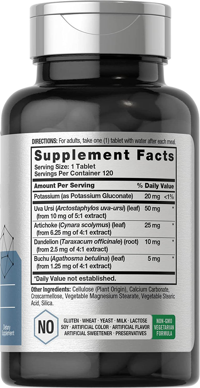 Water Pills | Super Strength | 120 Vegetarian Tablets | by Horbaach