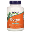 Now Foods Boron, 250 Caps / 3 Mg, Pack of 2