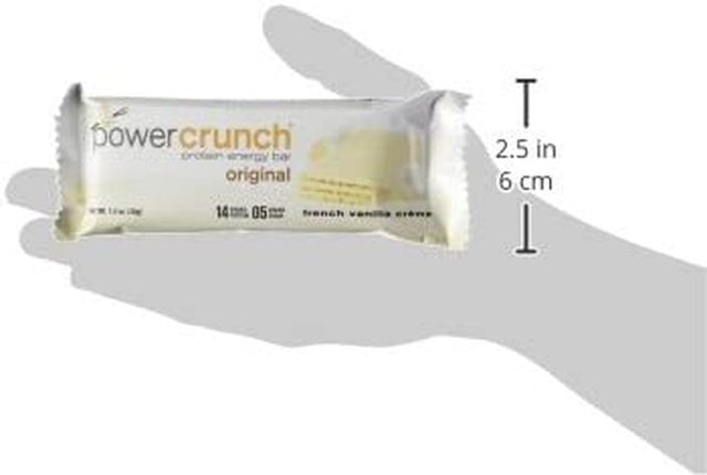 Bionutritional Research Group - Power Crunch Vanilla Creme Protein Energy Bars, 1.4 Oz, 5 Bars