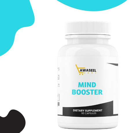 Tawaseel Mind Boosting Nootropic Brain Supplement - 90 Capsules for Enhanced Memory and Mental Performance