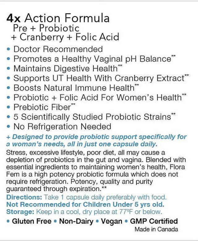 Flora Fem Women'S Probiotic