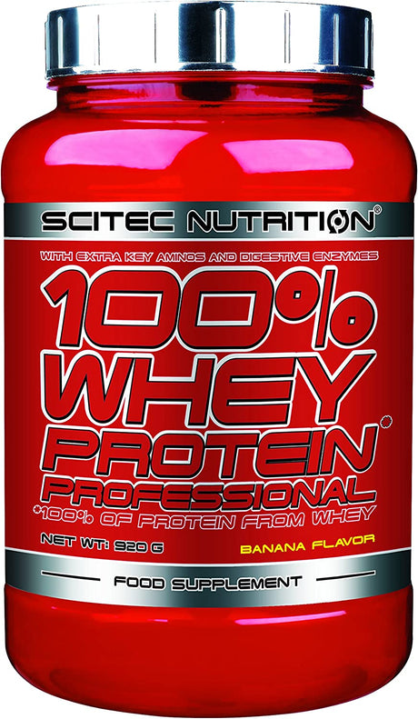 Scitec Nutrition 100% Whey Protein Professional 920 G De Banane