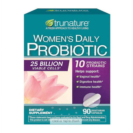 Trunature Women'S Daily Probiotic, 90 Vegetarian Capsules