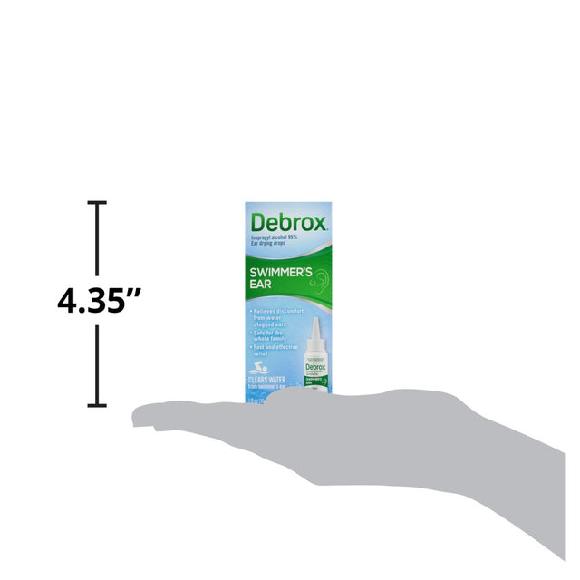 Debrox Swimmer’S Ear Drops, Ear Drying Drops for Adults and Kids, 1 Fl Oz