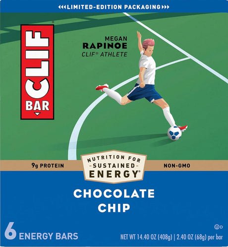 CLIF BAR CHOC CHIP 6PC 14.4 OZ