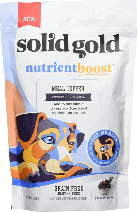 Solid Gold Nutrient Boost Meal Topper for Dogs, 16 Oz.