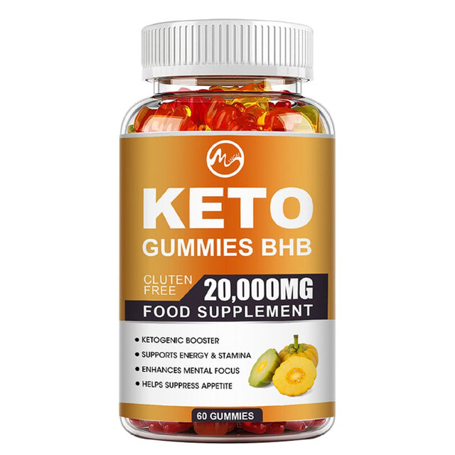 Minch Keto Gummies with Apple Vinegar Weight Loss Supplement 20000 Mg, for Men & Women, 60 Gummies