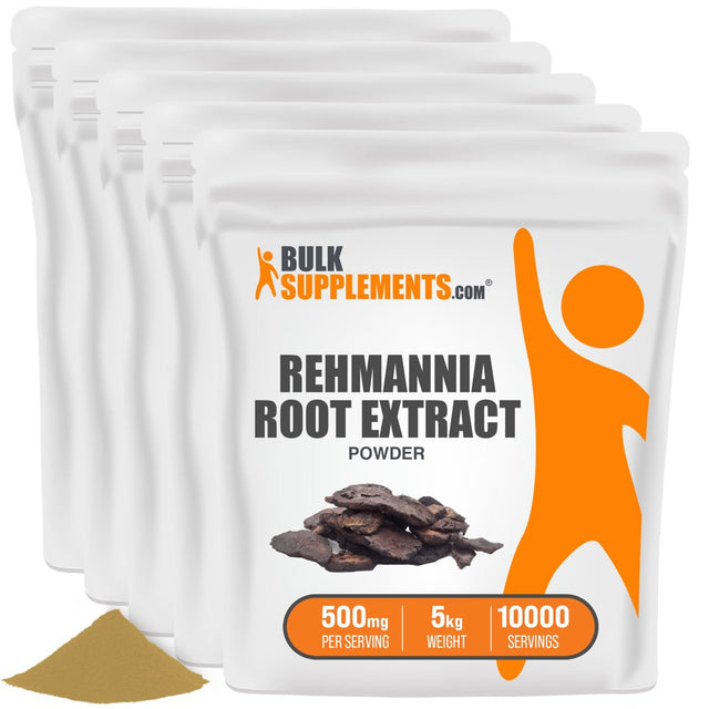 Bulksupplements.Com Rehmannia Root Extract Powder 500Mg - Kidney Support (5 Kilograms)