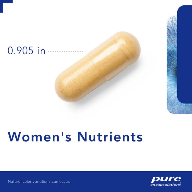 Pure Encapsulations Women'S Nutrients | Multivitamin for Women over 40 to Support Urinary Tract Health, Breast Cell Health, and Eye Integrity* | 180 Capsules