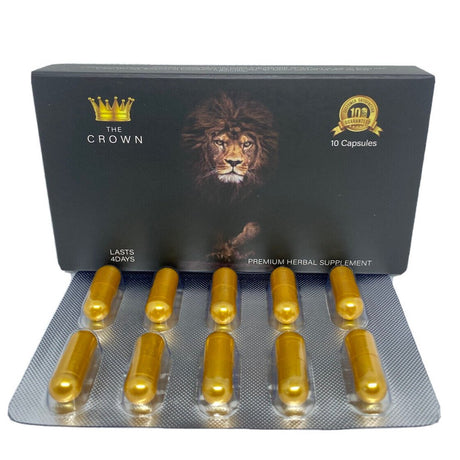 Crown Male Enhancement Sex Pills for EXTREME ENHANCEMENT -10 Capsules