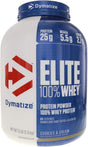 Dymatize Elite Gourmet 100% Whey Sustained Release Protein, Cookies & Cream, 5 Pound