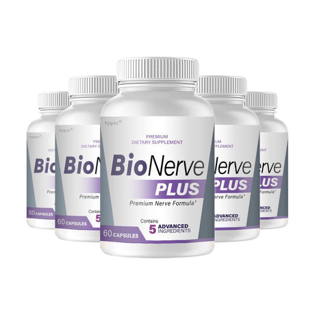 (5 Pack) Bionerve - Bio Nerve plus Premium Nerve Formula