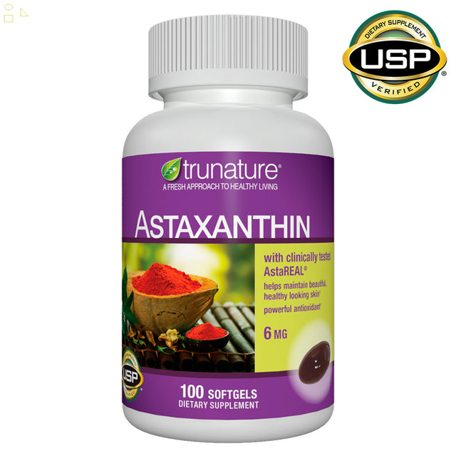 Trunature Astaxanthin 6 Mg., 100 Softgels | Offer Togo