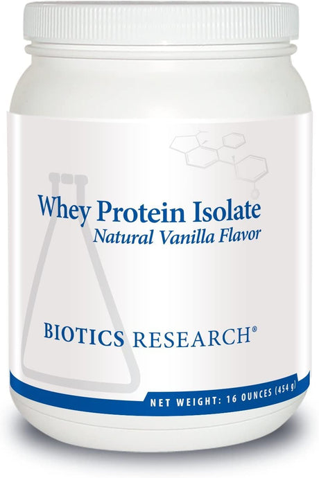 BIOTICS Research - Whey Protein Isolate 16 Oz (Vanilla)