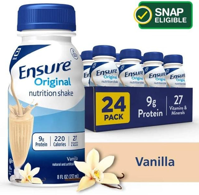 Ensure Original Therapeutic Nutrition (Formerly Immune Health) (Vanilla) 8-Fl-Oz Bottle - 1/Case of 24