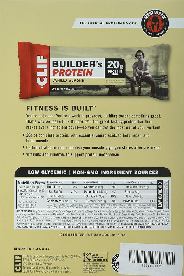 Protein Bar Van/Almond 2.4Oz